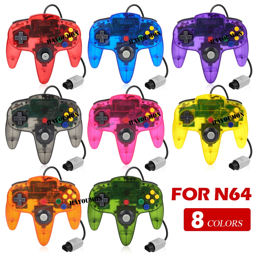 Retro Gaming N64 - NOWY przewodowy gamepad do konsoli N64