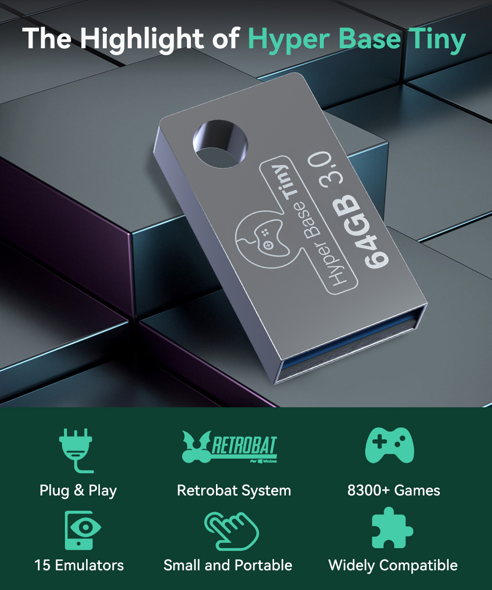 JMachen 64 GB – przenośny dysk – Retro Gaming Kiosk recenzja i cena