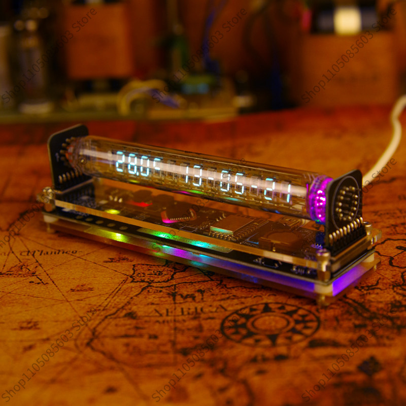 Zegar VFD z lampą fluorescency – Retro Gaming Youtube recenzja i cena