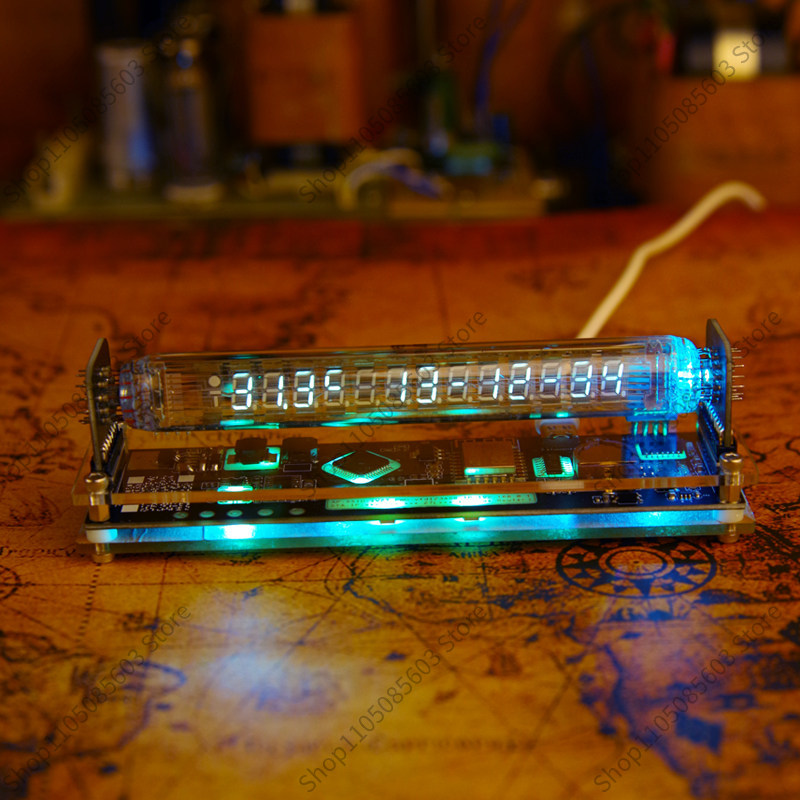 Zegar VFD z lampą fluorescency – Retro Gaming Youtube recenzja i cena