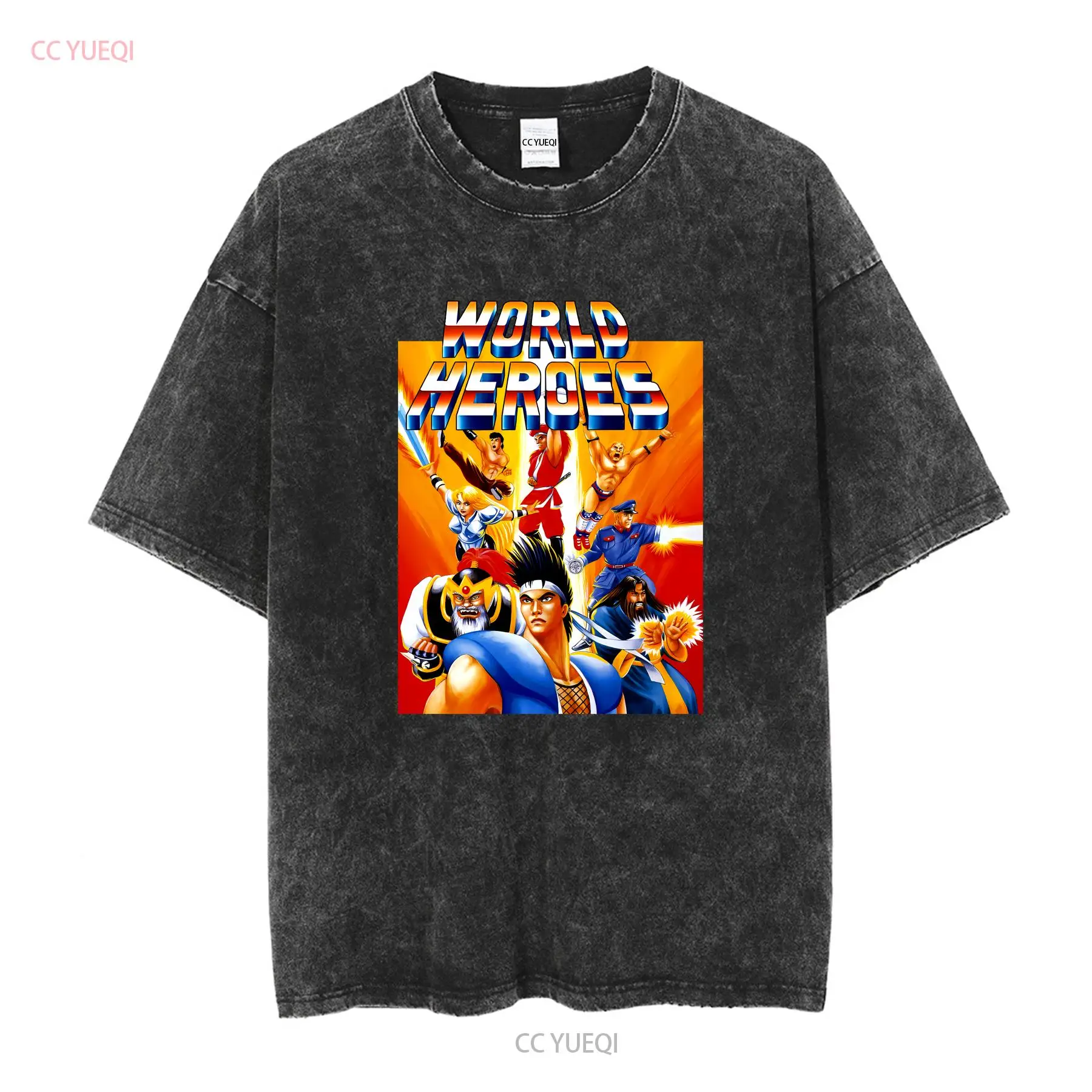 World Heroes Classic NEO GEO G – Retro Gaming T Shirt recenzja i cena