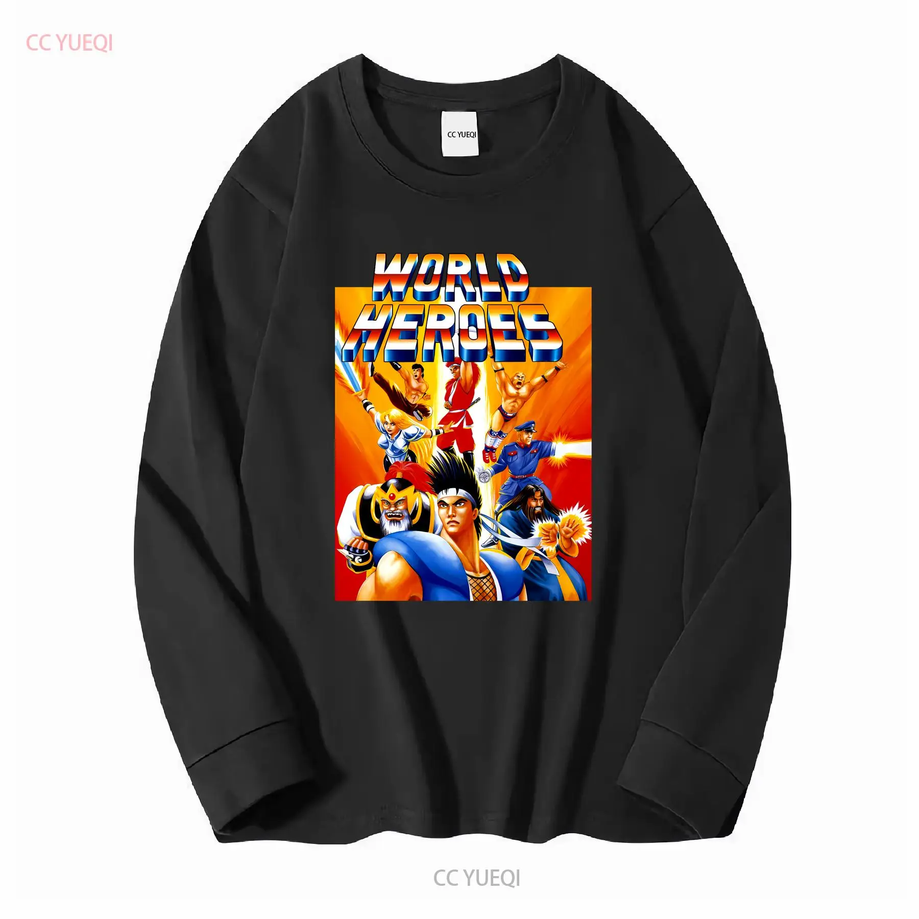 World Heroes Classic NEO GEO G – Retro Gaming T Shirt recenzja i cena