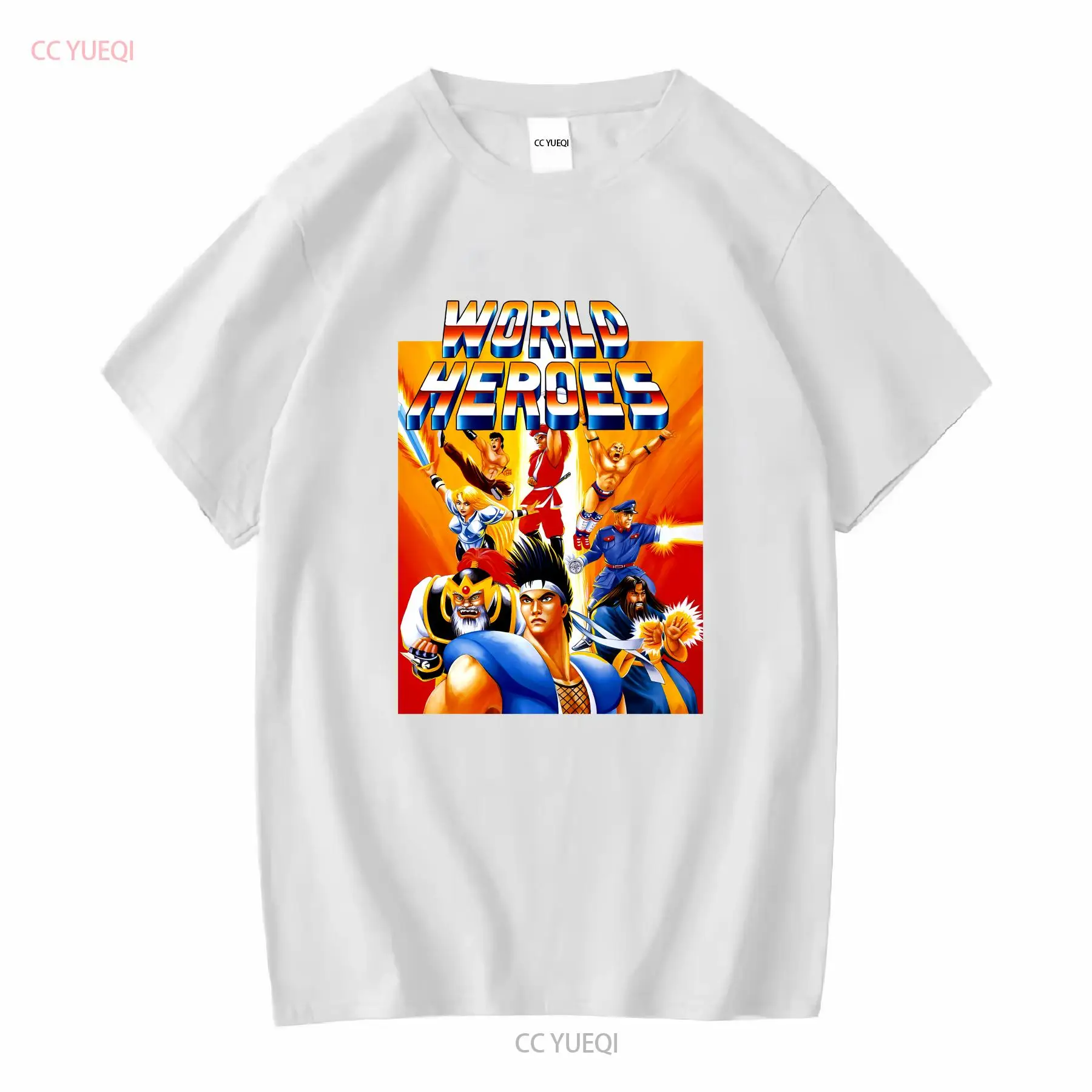 World Heroes Classic NEO GEO G – Retro Gaming T Shirt recenzja i cena
