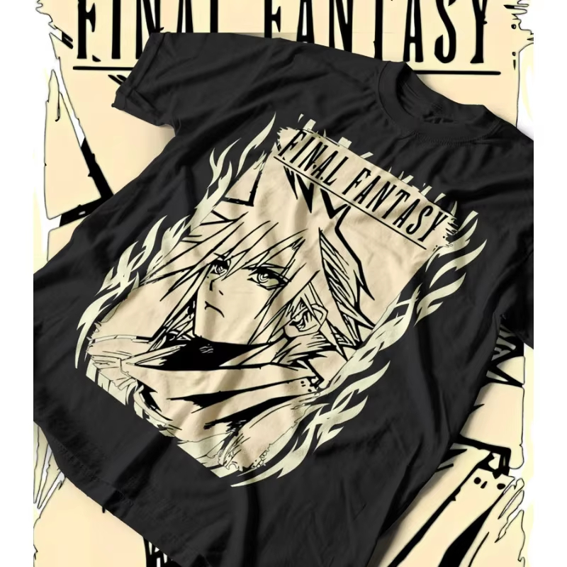 Koszulka Final Fantasy VII Reb – Retro Gaming T Shirt recenzja i cena